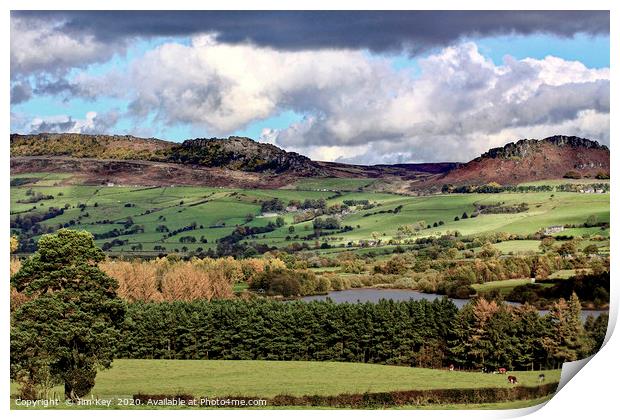 The Roaches and Hen Cloud  Print by Jim Key