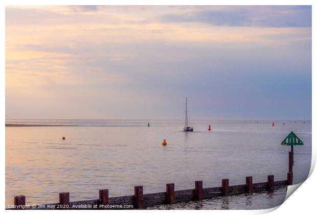 Wells next the Sea Print by Jim Key