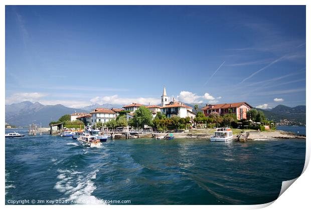 Lake Maggiore Italy Print by Jim Key