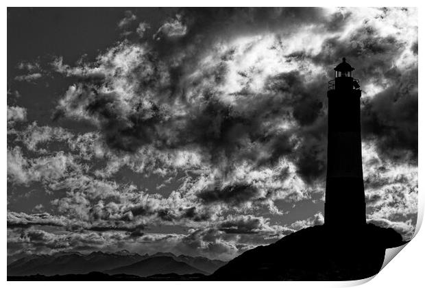stormy cape horn Print by Steve Painter