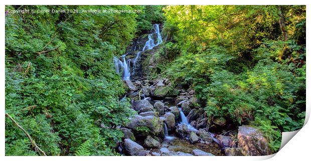 Torc Waterfall Print by Derek Daniel