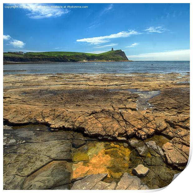 Kimmeridge Bay, Dorset Print by Derek Daniel