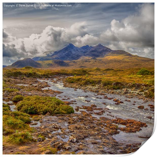 Moody Scottish Landscape Print by Derek Daniel