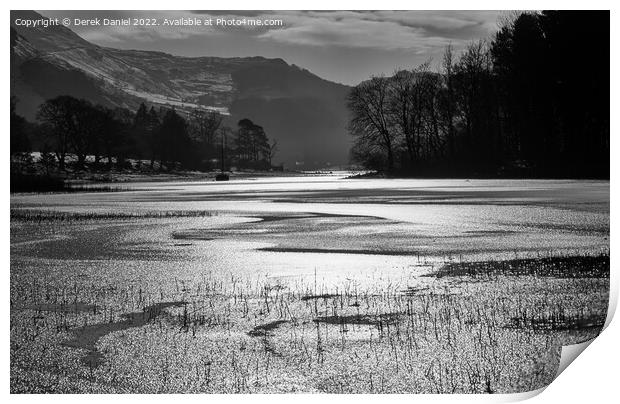 Winter Magic in The Lake District Print by Derek Daniel