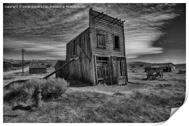 Haunting Beauty of Bodie Ghost Town Print by Derek Daniel