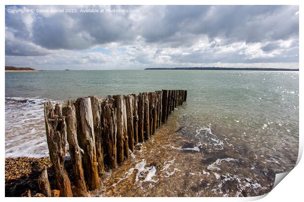 The Battle of Erosion Print by Derek Daniel