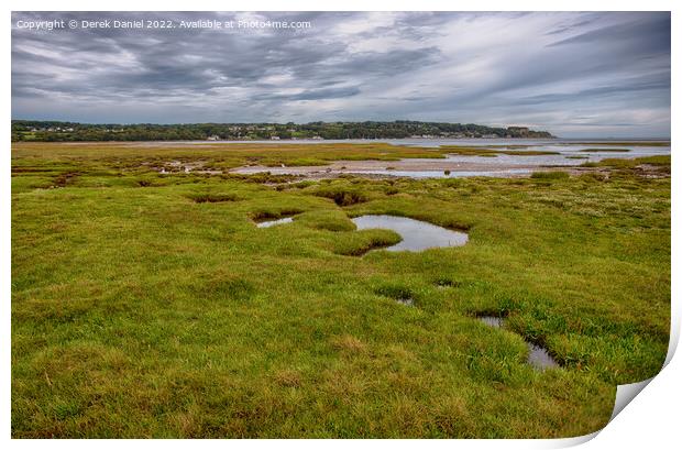 Pentraeth Beach, Red Wharf Bay Print by Derek Daniel