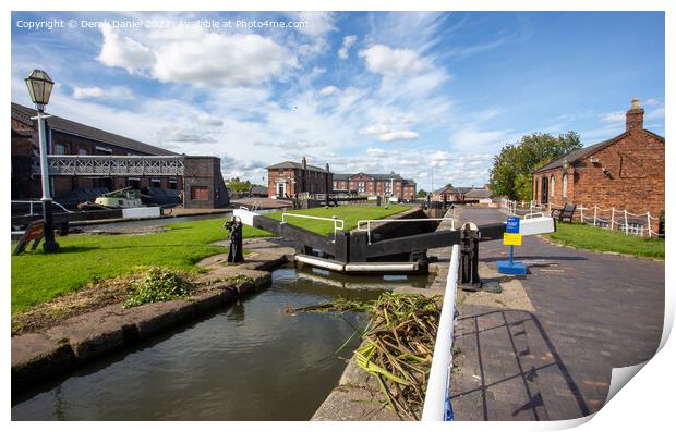 Discover the Charm of Ellesmere Port Print by Derek Daniel