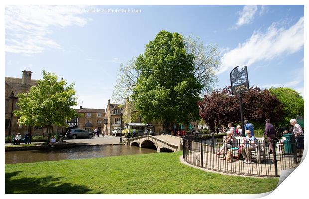 The Enchanting Venice of Cotswolds Print by Derek Daniel