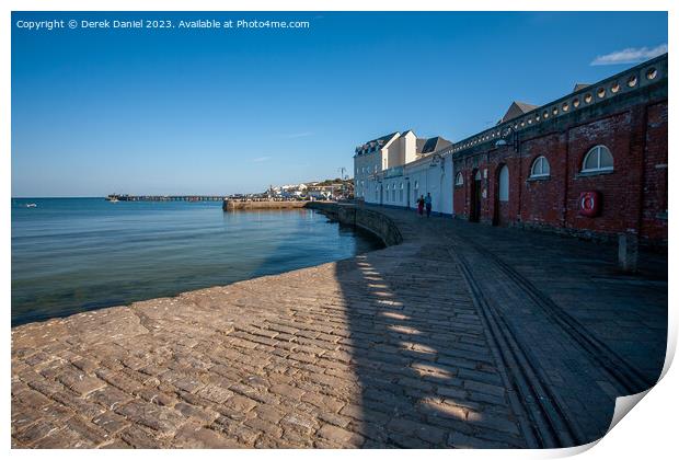 Serenity of Swanage Print by Derek Daniel