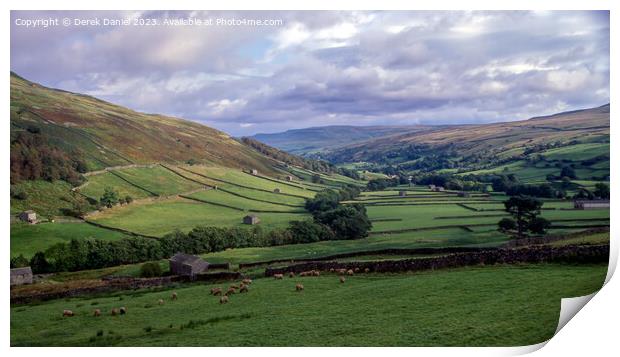 Tranquil Beauty in the Yorkshire Dales Print by Derek Daniel