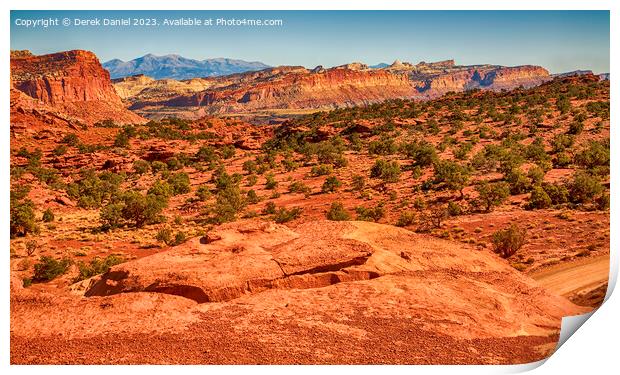 Capitol Reef National Park Print by Derek Daniel