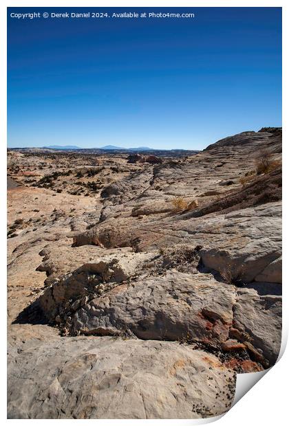 Head of the Rocks Overlook Print by Derek Daniel