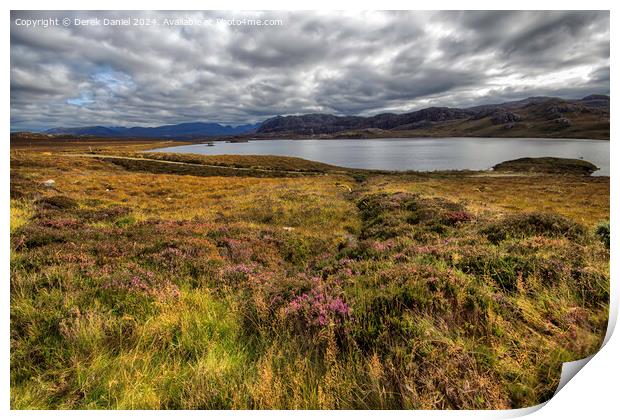 Loch Tollaidh Print by Derek Daniel