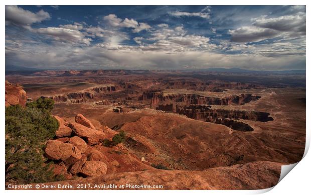 Canyonlands, National Park, Moab, Utah Print by Derek Daniel