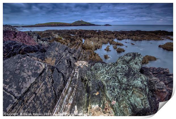 Beautiful Ballycotton Bay Print by Derek Daniel