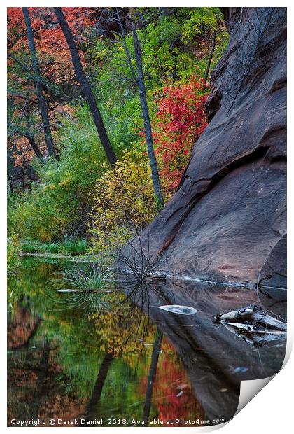 Oak Creek Canyon Print by Derek Daniel