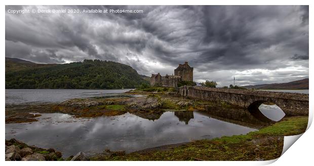 Eilean Donan Castle Print by Derek Daniel