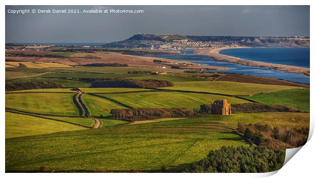 St. Catherines Chapel Print by Derek Daniel