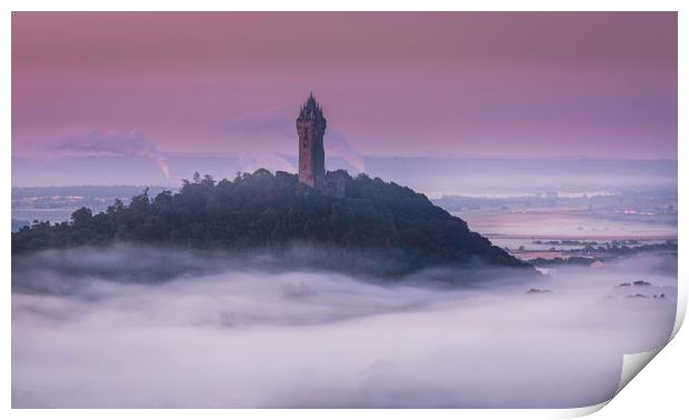 Wallace Monument Print by overhoist 