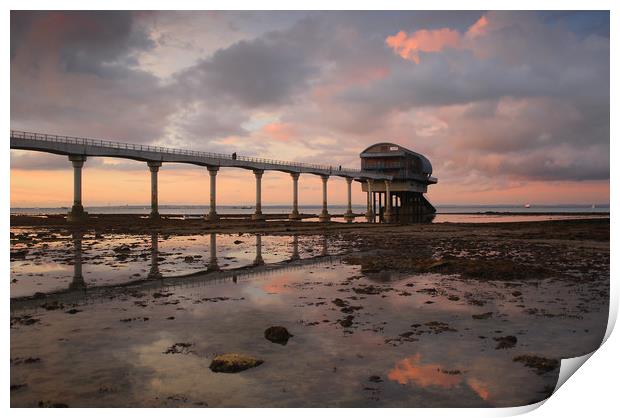 Bembridge RNLI Lifeboat Station Print by Ursula Rodgers