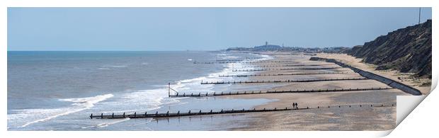 In and around Mundesley, 30th Aprl 2021 Print by Andrew Sharpe
