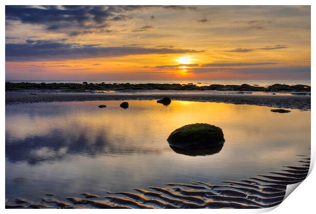 Hunstanton, Norfolk Print by Andrew Sharpe