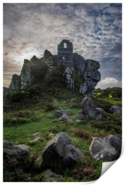 Roche Rock, Cornwall Print by Andrew Sharpe