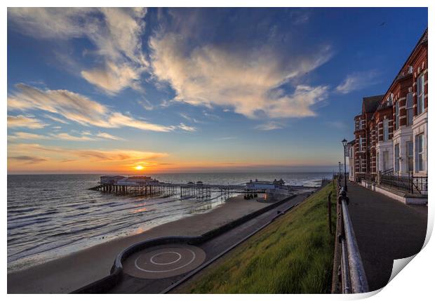 Cromer dawn, 24th May 2016 Print by Andrew Sharpe