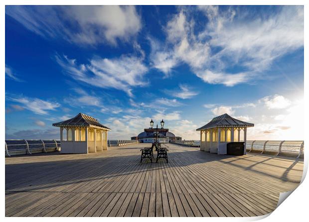 Cromer Pier, Norfolk Print by Andrew Sharpe