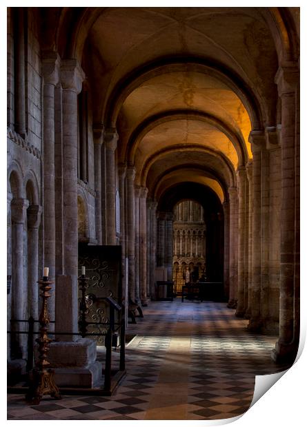 Arches and Light Print by Kelly Bailey