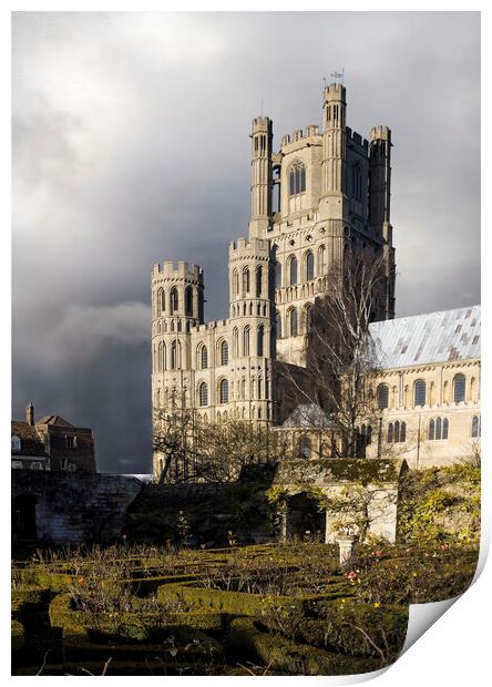 Ely Cathedral  Print by Kelly Bailey