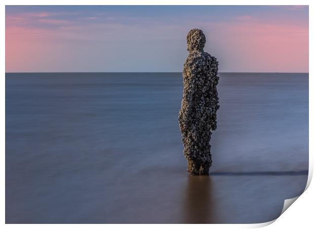 Another Place by Anthony Gormley Print by Tony Keogh