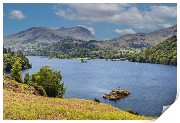 Ullswater in the Lake District Print by Tony Keogh