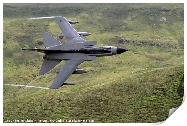 RAF Tornado GR4  Print by Chris Mills