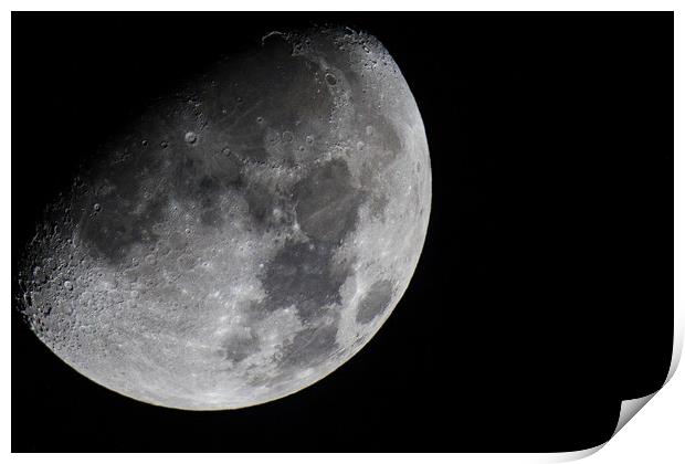 Moon Print by Mike Pursey