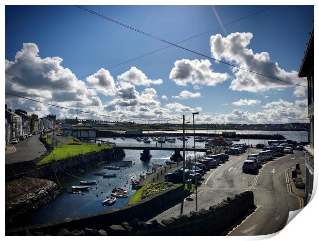 Portrush Harbour County Antrim Print by Colin Reeves