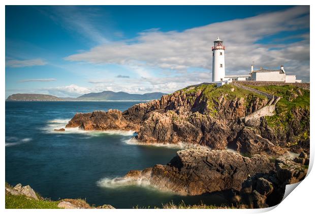 Fanad Head Lighthouse Print by Andrew Michael
