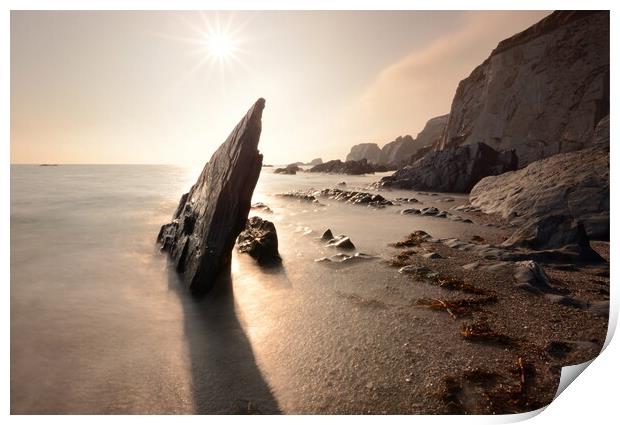 Ayrmer's Sundial Print by David Neighbour