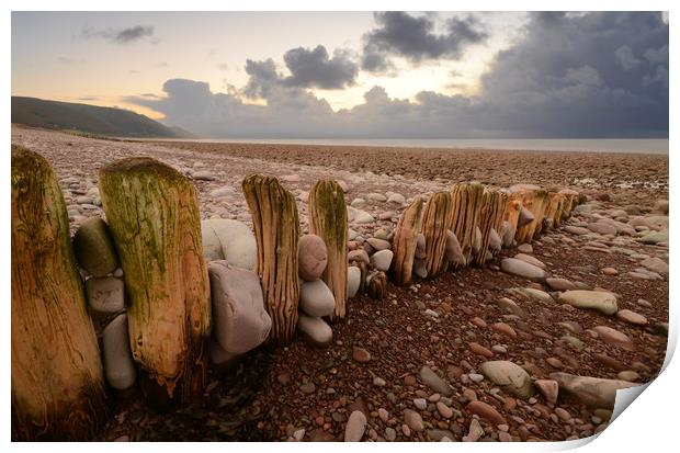 Waiting for the Storm Print by David Neighbour