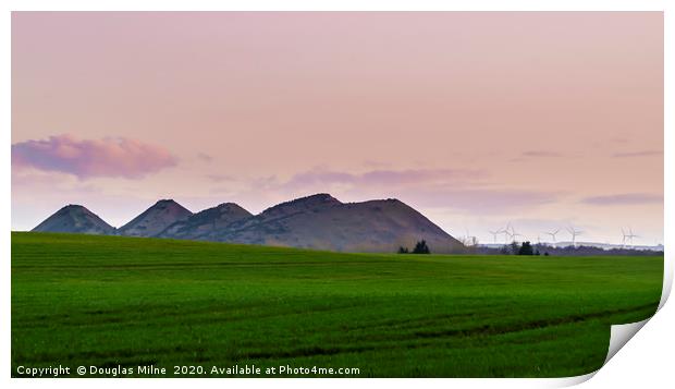 The Five Sisters Print by Douglas Milne