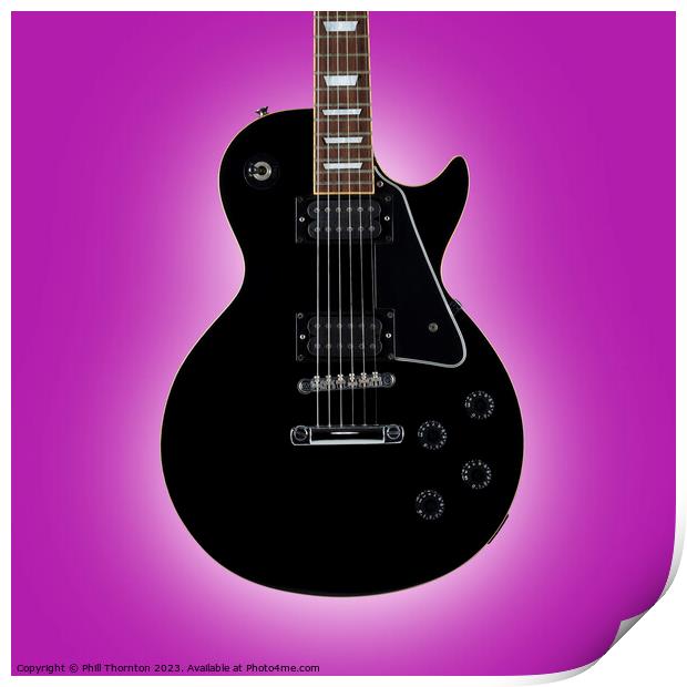 Eclipse of Musical Mastery Print by Phill Thornton