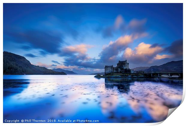 Sunrise over Loch Alsh  Print by Phill Thornton