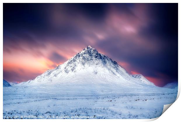 Stob Dearg No.3 Print by Phill Thornton