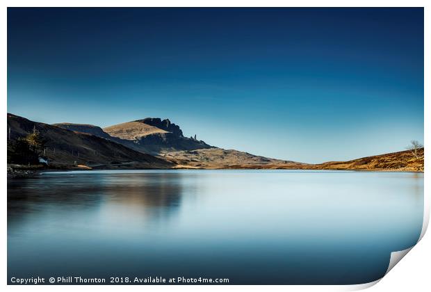 The Old Man of Storr No. 2 Print by Phill Thornton