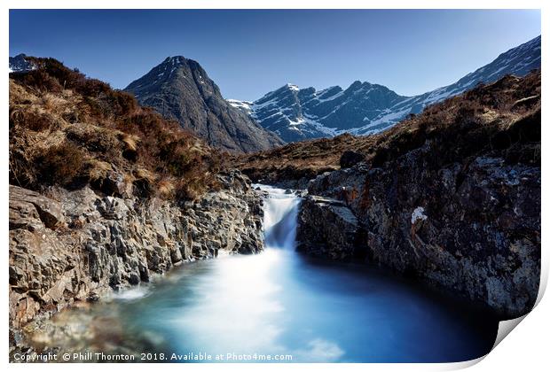 Fairy Pools, Isle of Skye. No.2 Print by Phill Thornton