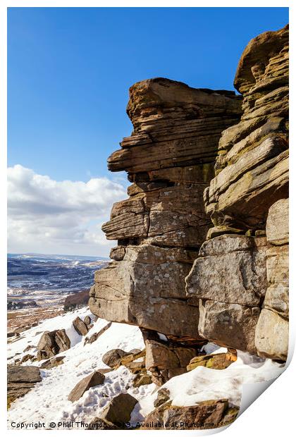 Stanage Edge No. 2 Print by Phill Thornton