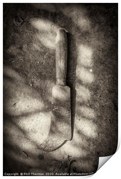 Traditional tools series No. 2 Print by Phill Thornton