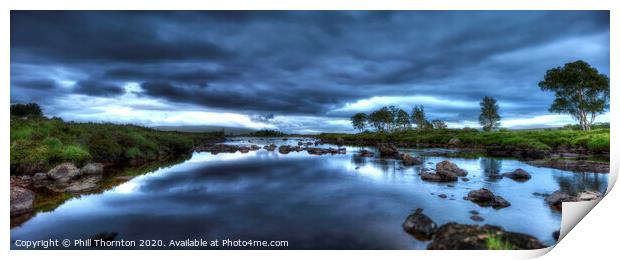 Rannch Moor No.1 Print by Phill Thornton