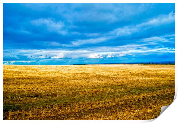 Storm over Shropshire Print by Scott Paul